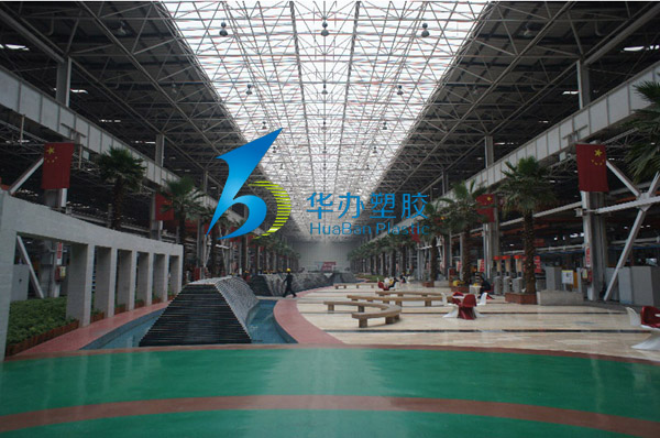 三一重工集團(tuán)車間屋頂采光PC耐力板